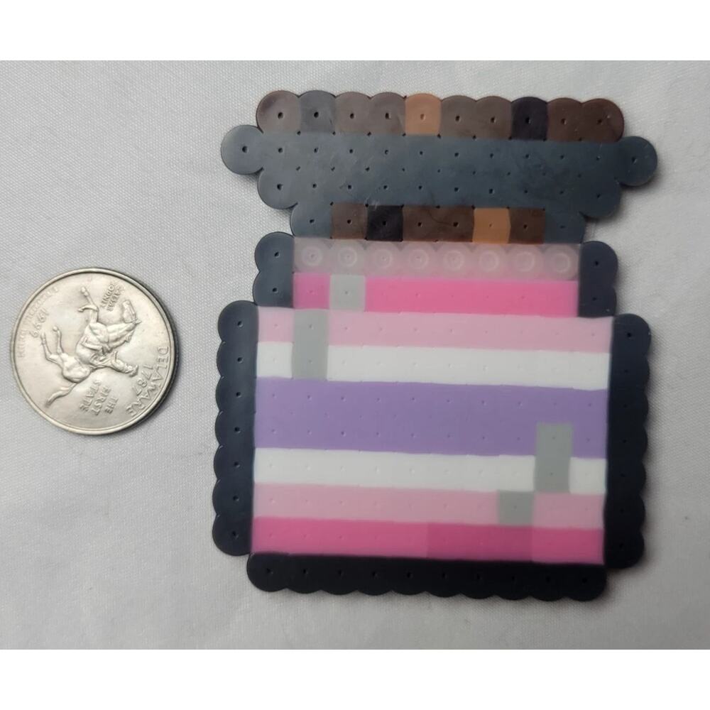 Pomosexual LGBT Potion Perler Pixel Art